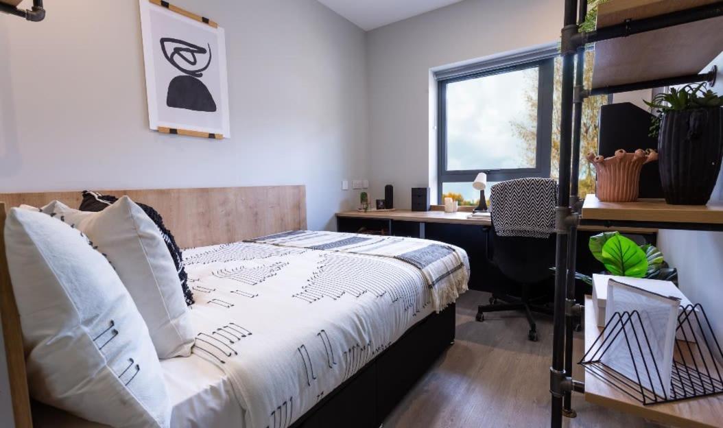 Cosy Ensuite Bedrooms At Electric Press Near Sheffield City Centre Pokoj fotografie